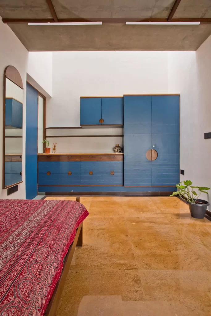 Modern interior decor and styling at Dhum Residence