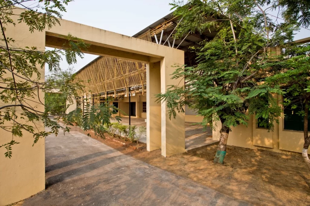 Yogashaala pavilion structure overview