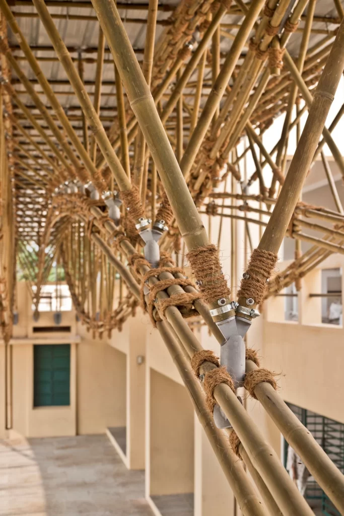 Yogashaala structural support components