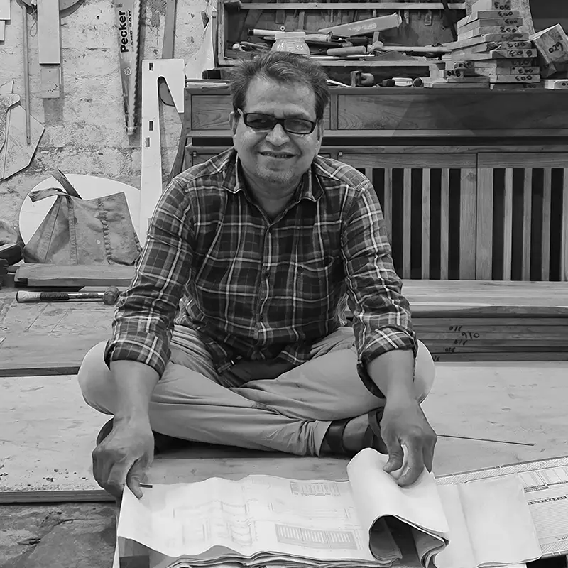 Paresh portrait team member at Thumb Impressions