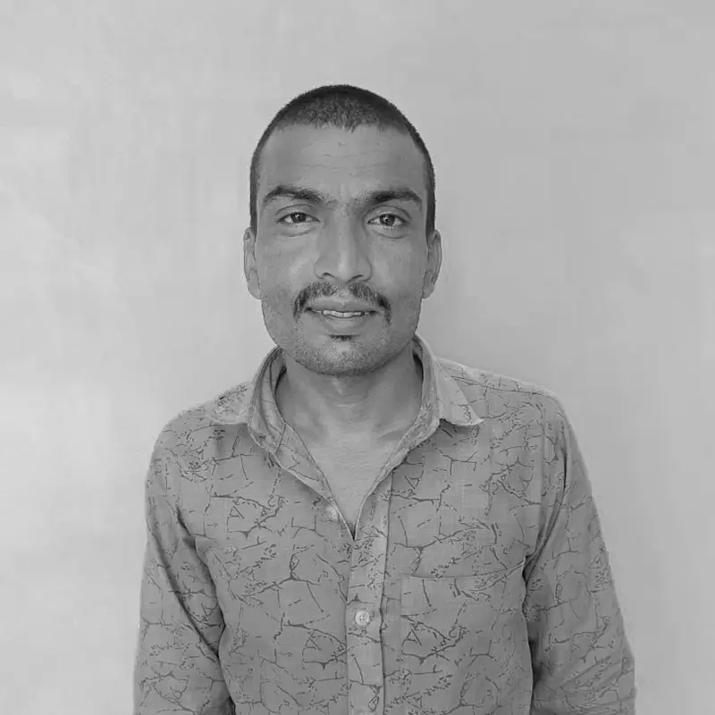 Amrut portrait team member at Thumb Impressions