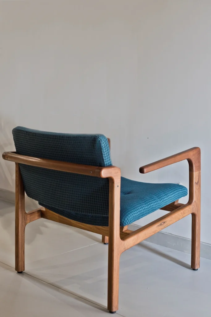 Almost There Chair close-up product perspective