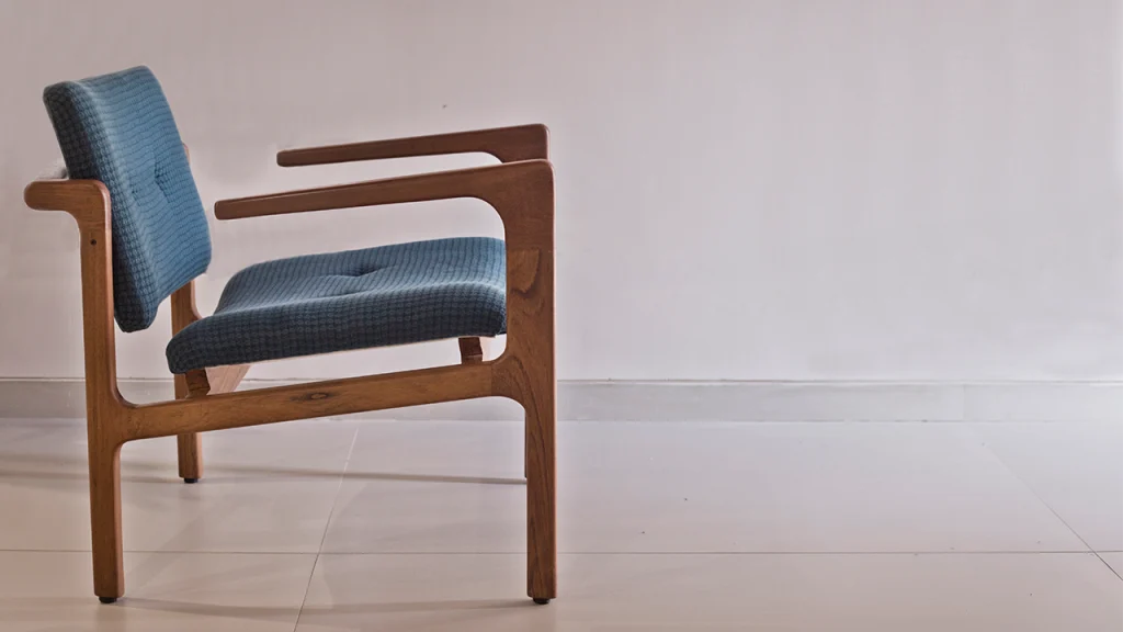 Almost There Chair sleek modern furniture design view