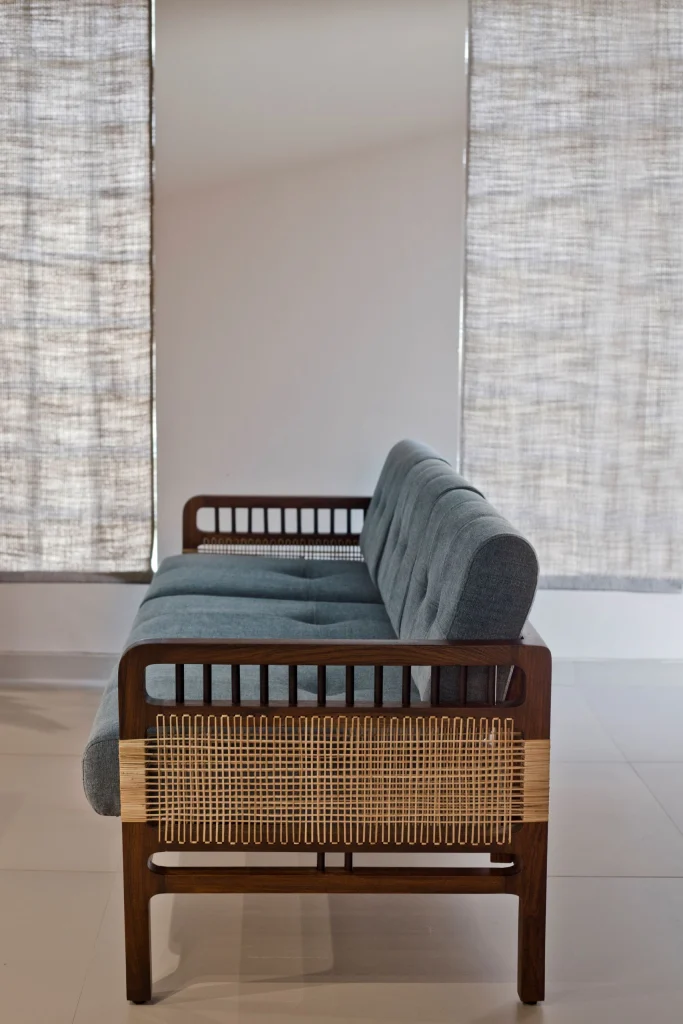August Sofa premium upholstery and cushioning detail