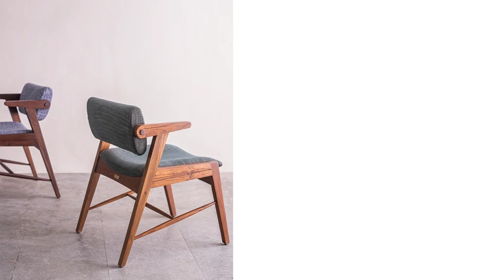 Modern wooden Beak Chair main view