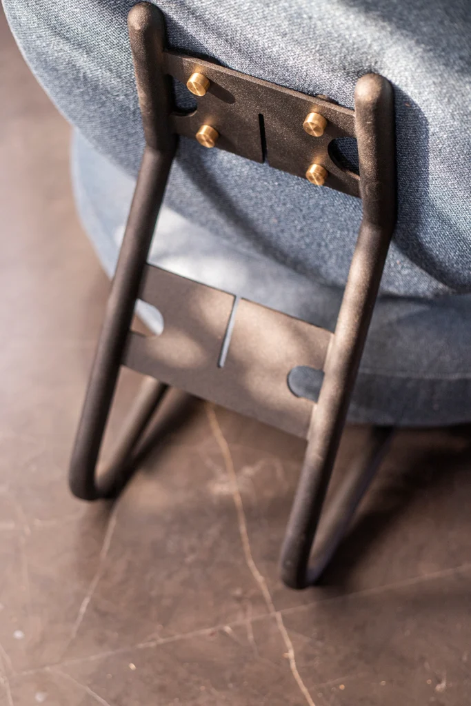 Bliss Lounge Chair angled view in interior setting