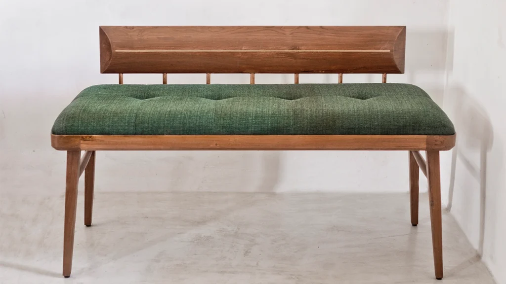 Modern Ellipse Bench furniture design showcase