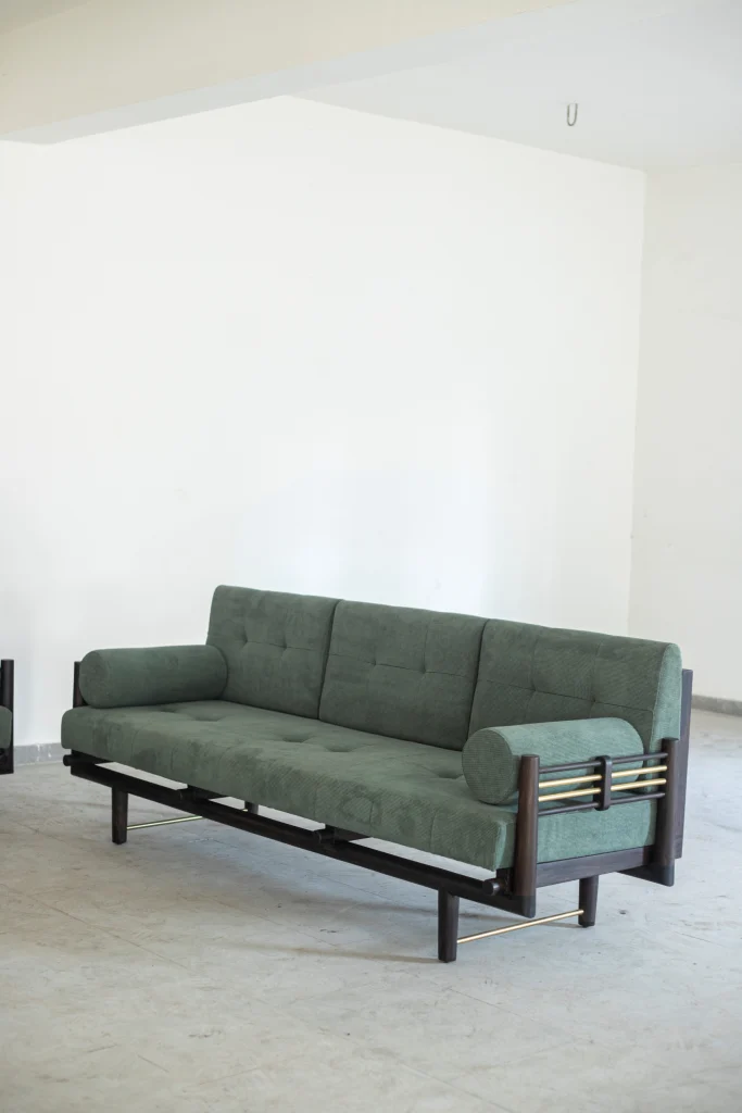Fuyo Sofa backrest and cushioning detail
