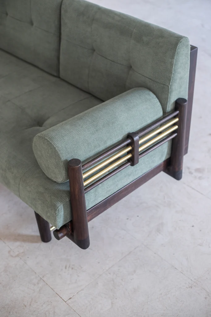 Fuyo Sofa close-up fabric texture detail