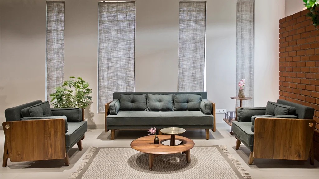 Maitree Sofa modern wooden furniture design overview