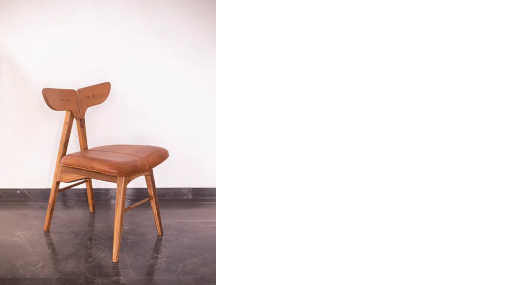 Minke Chair front view product display