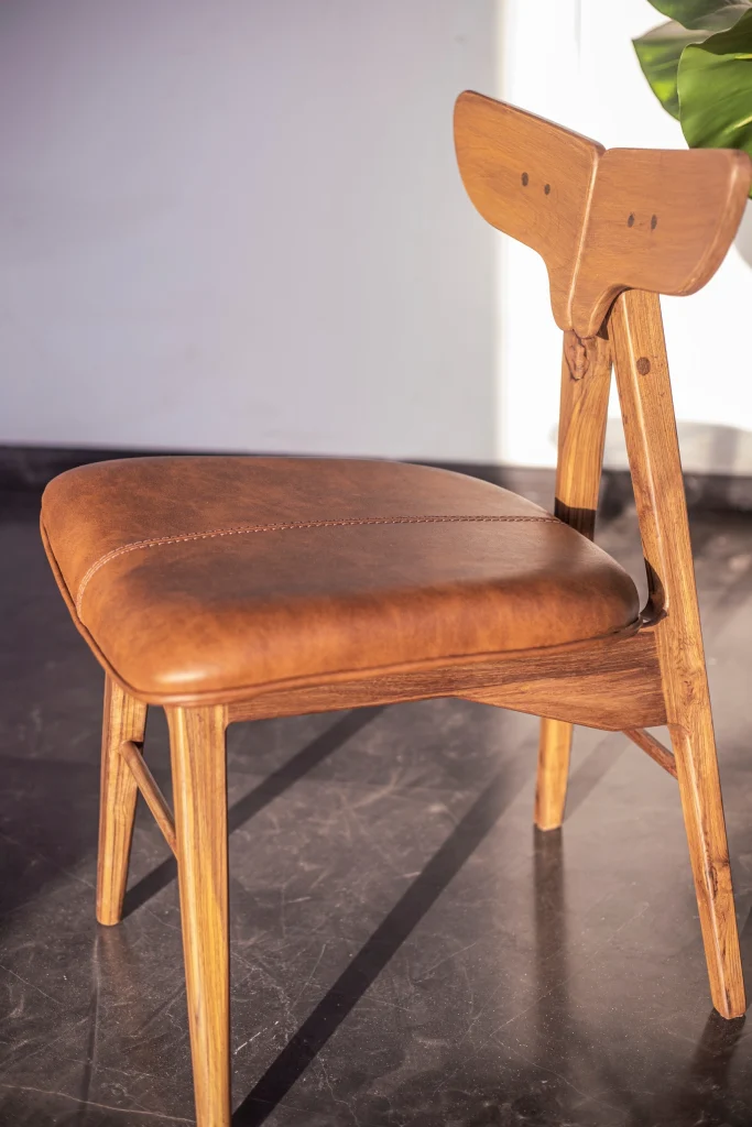 Minke Chair side profile and finish