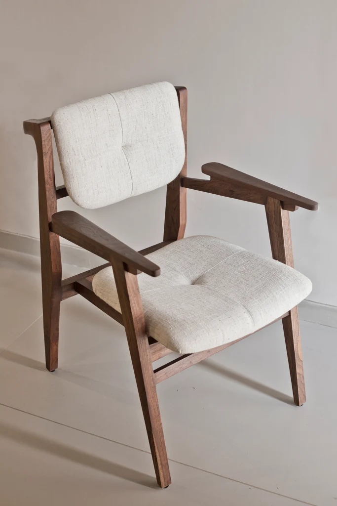 Paper Plane chair angle view in interior setting