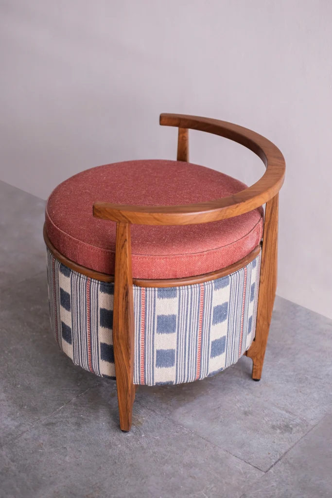 Sinister Cylinder furniture design detail angle