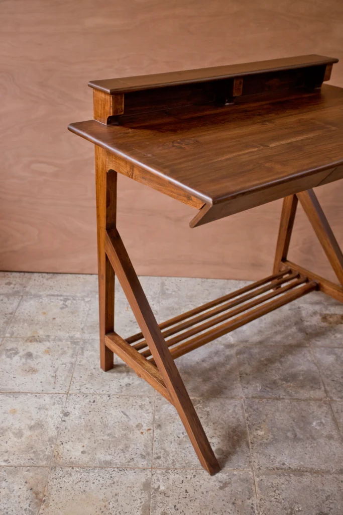 Table Blazer furniture close up texture and finish