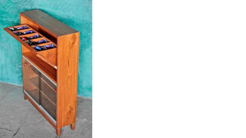 Elfin Bar Cabinet modern wooden home bar furniture