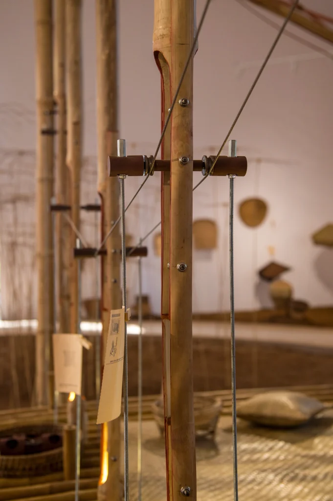 Exhibition space design for Mithya at Serendipity Arts Festival 2023