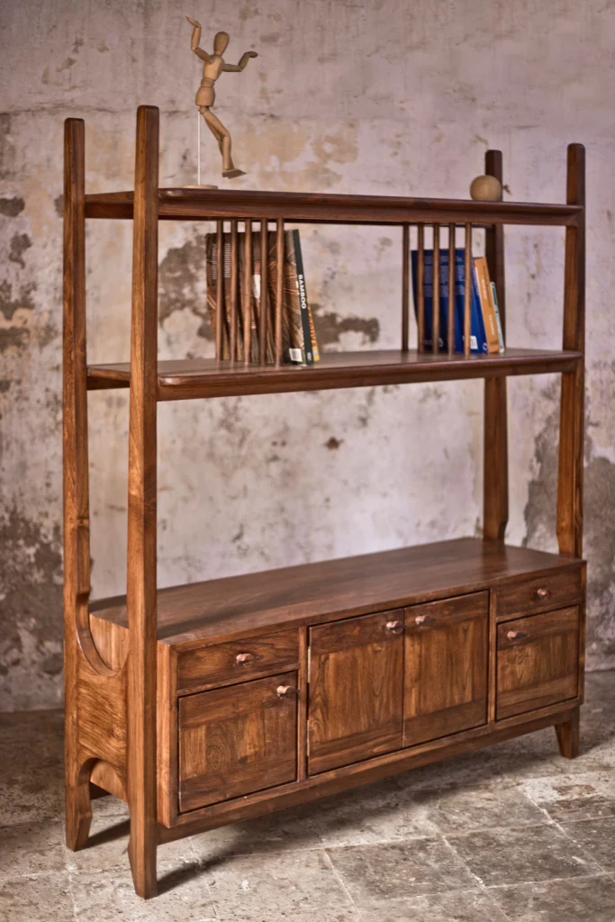 Detailed view of the Shelf Help furniture design and craftsmanship