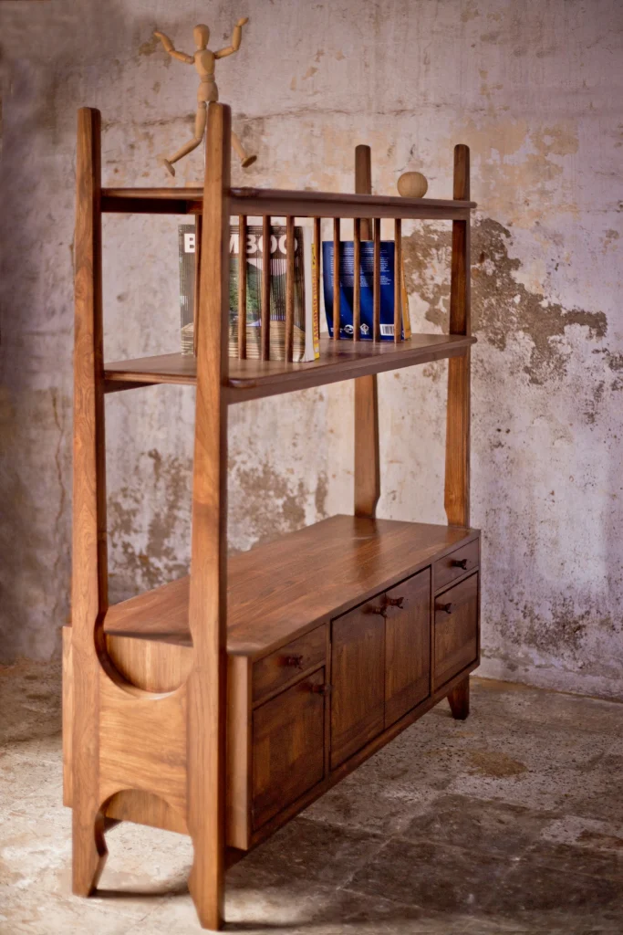 Shelf Help functional design element showcasing storage capacity