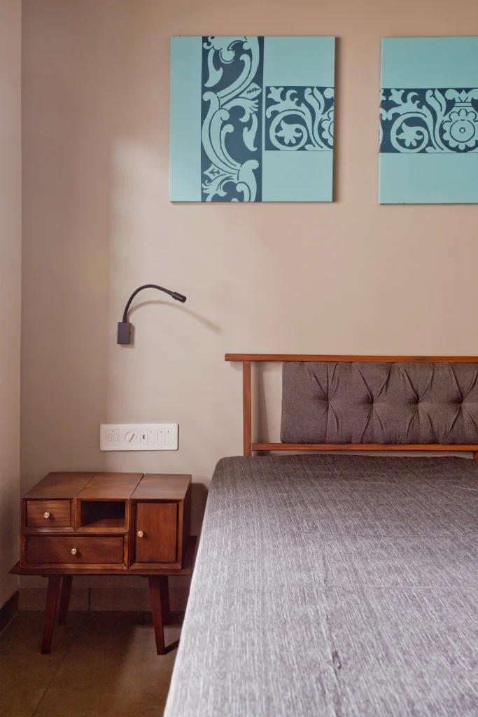 Simpatico furniture detail and design angle