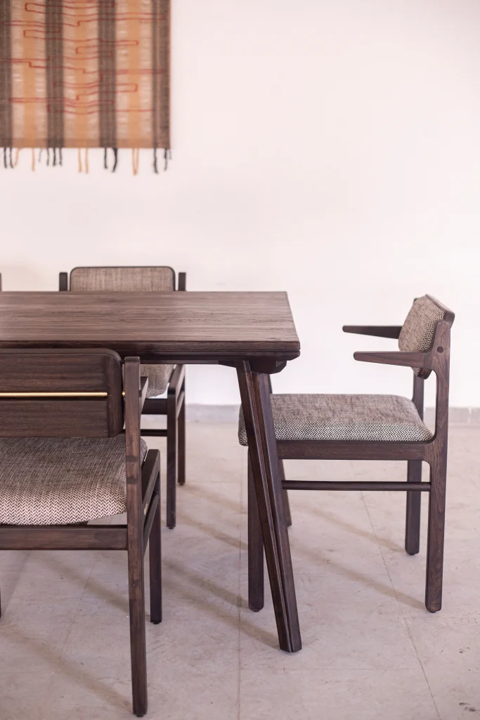 Tac Teak furniture side profile view