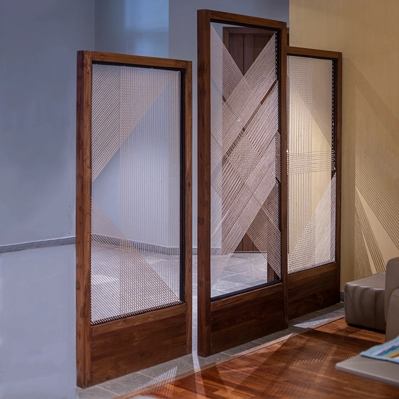 Warp Decorative Room Divider Screen