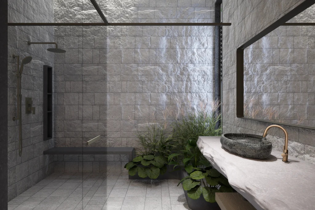 Doshi House bedroom a decor and lighting design