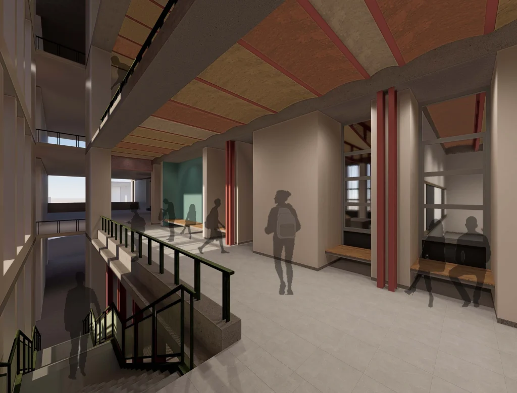 IIM Raipur Phase II multi-purpose interior space design