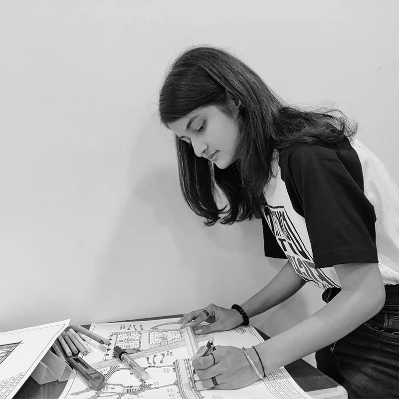 Tina portrait team member at Thumb Impressions