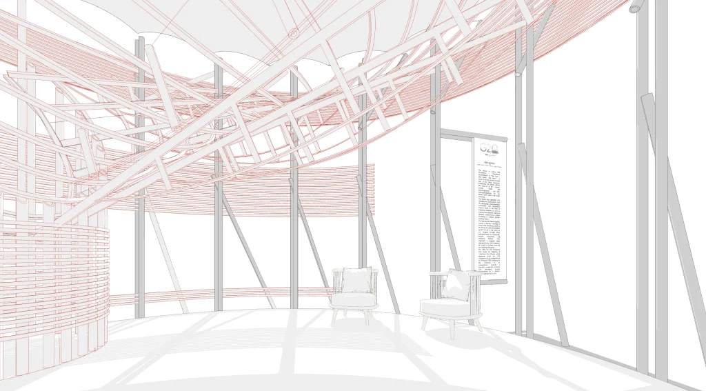 Zero G20 Pavilion interior exhibition space